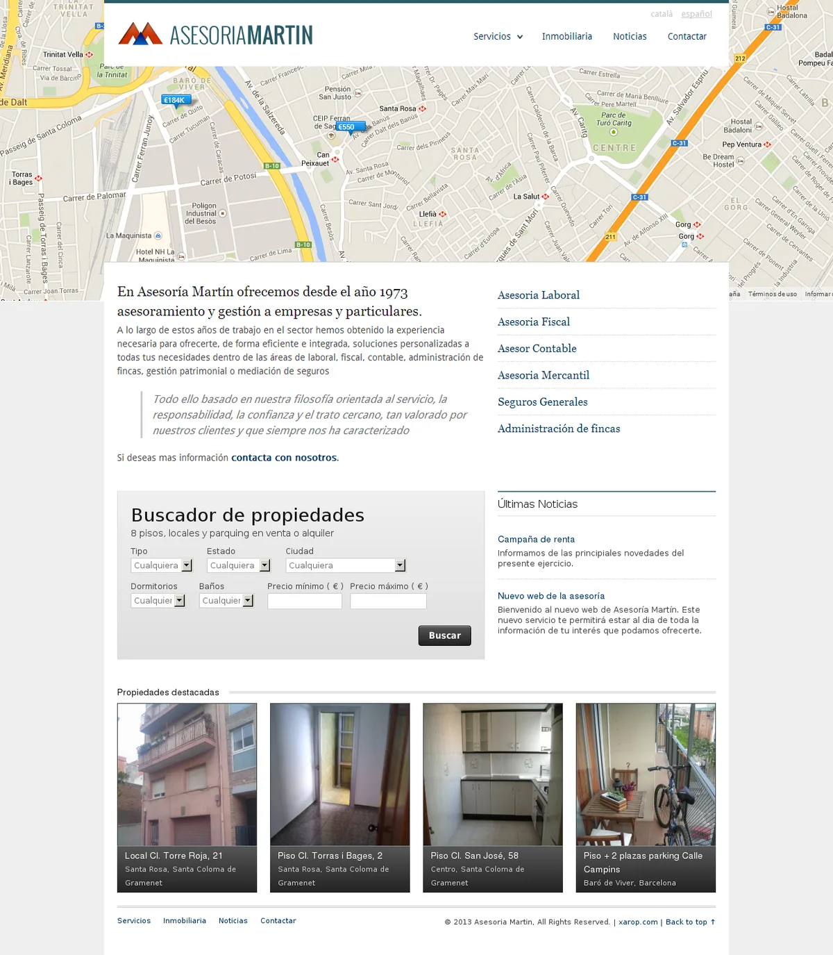 Inmobiliaria y gestoria