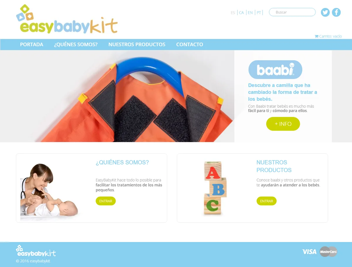 Tienda en PrestaShop