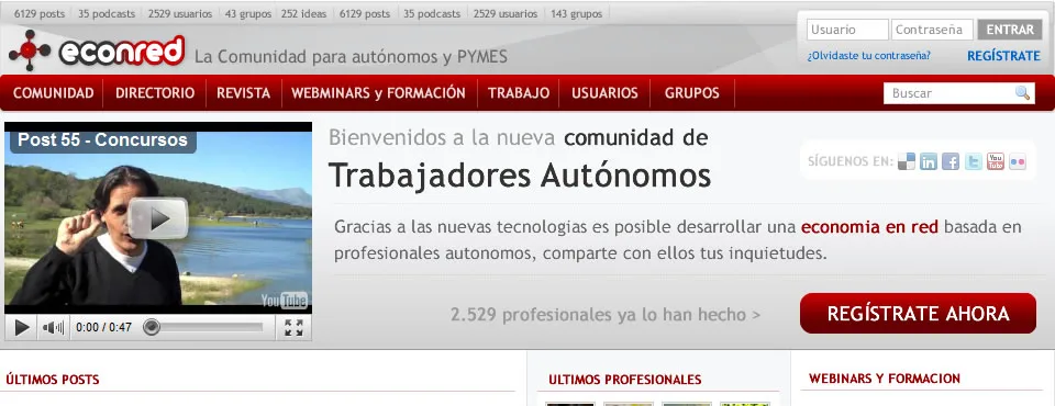Red Social para autónomos