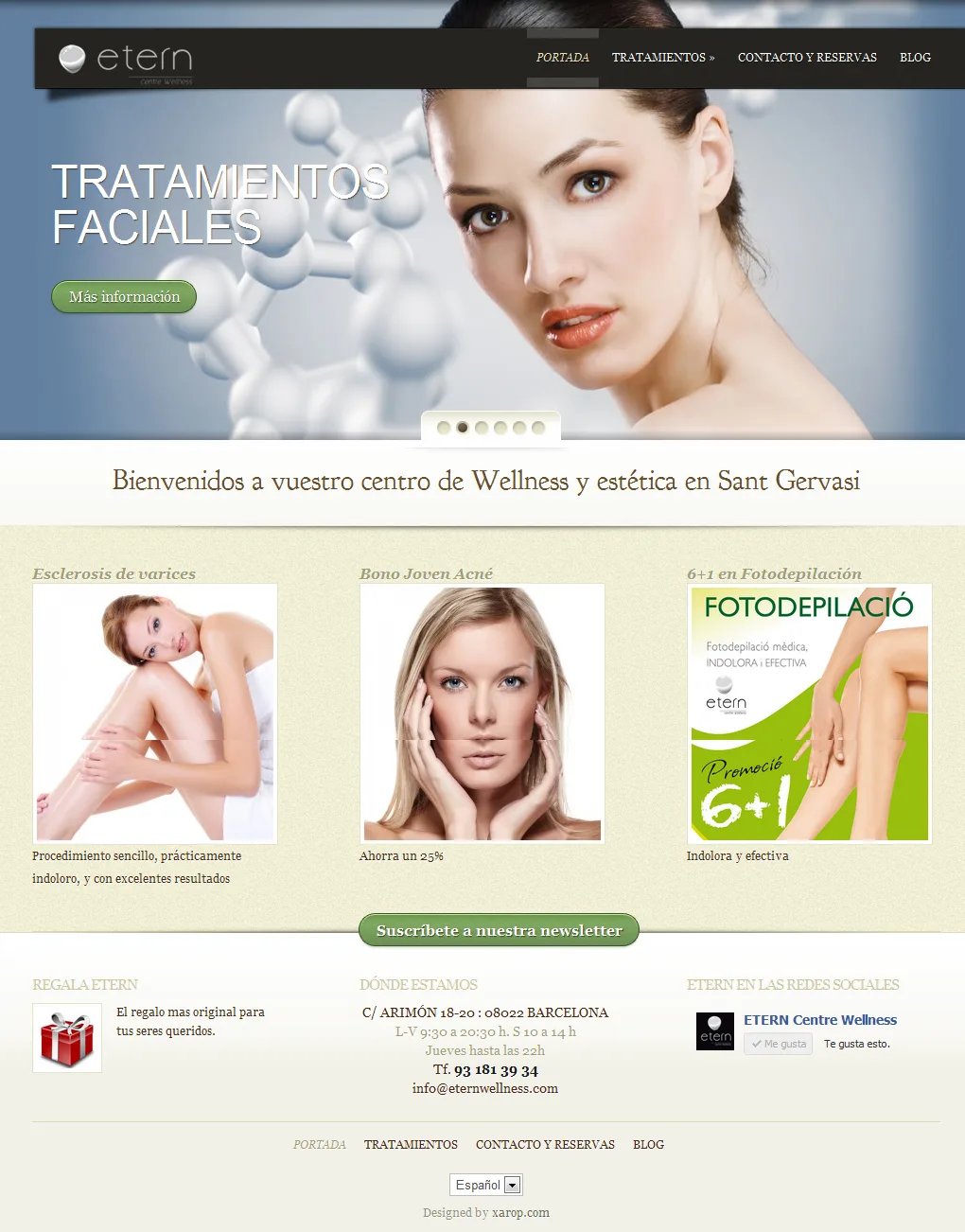 Web de negocio local