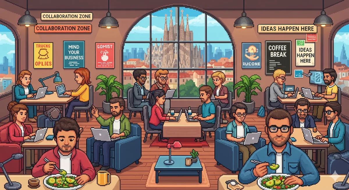 Treballar a Barcelona, sentir-se a l'estranger