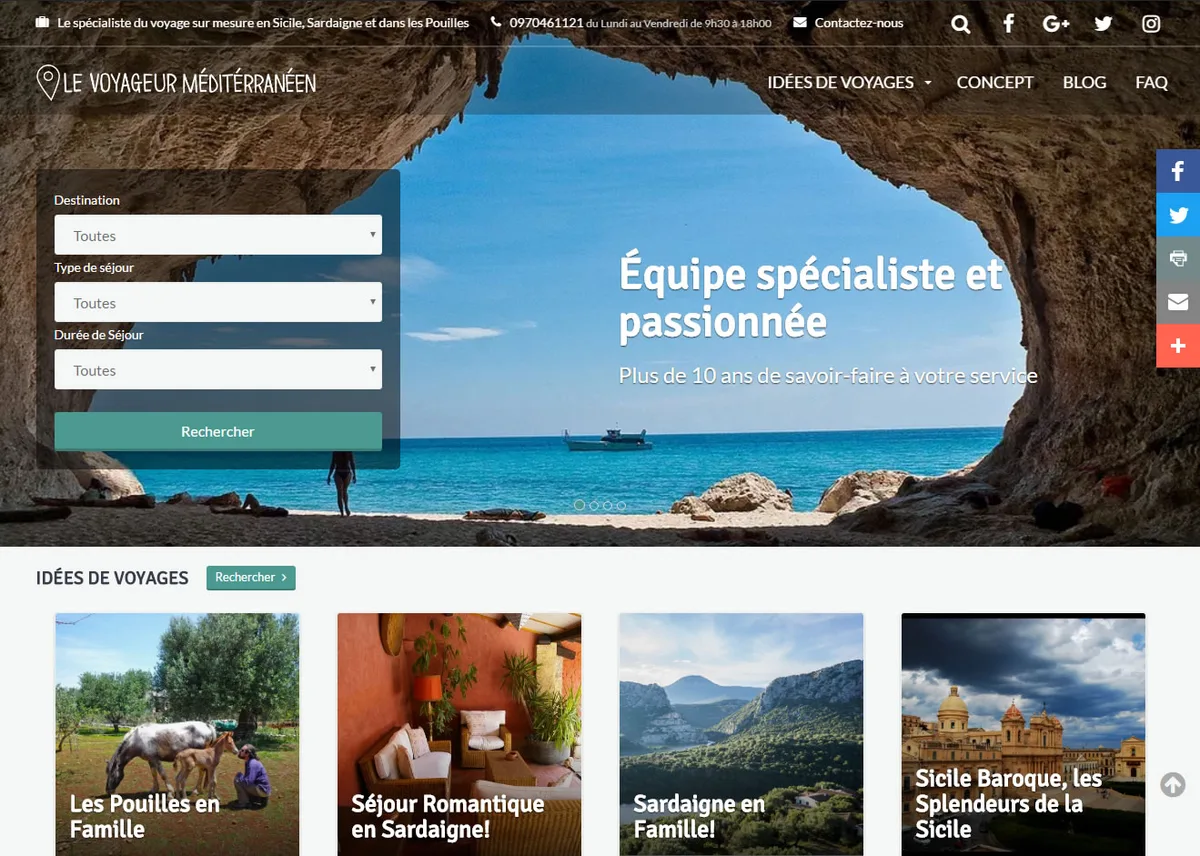Agencia de viajes online