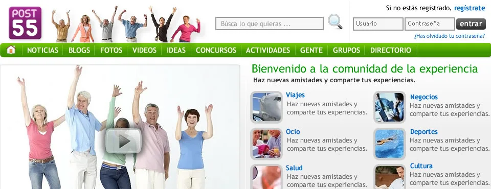 Red Social para mayores